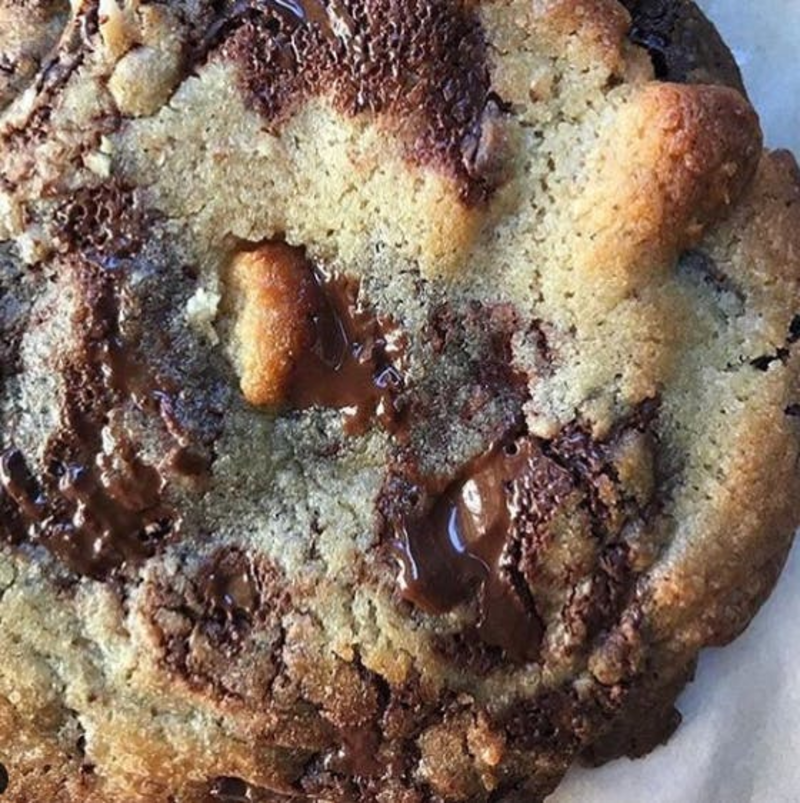 Nutty Chocolate Chip Cookie