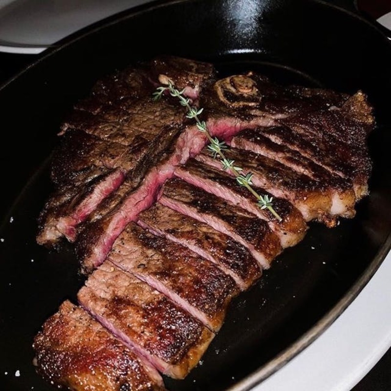 Ribeye from Jacobs & Co. Steakhouse