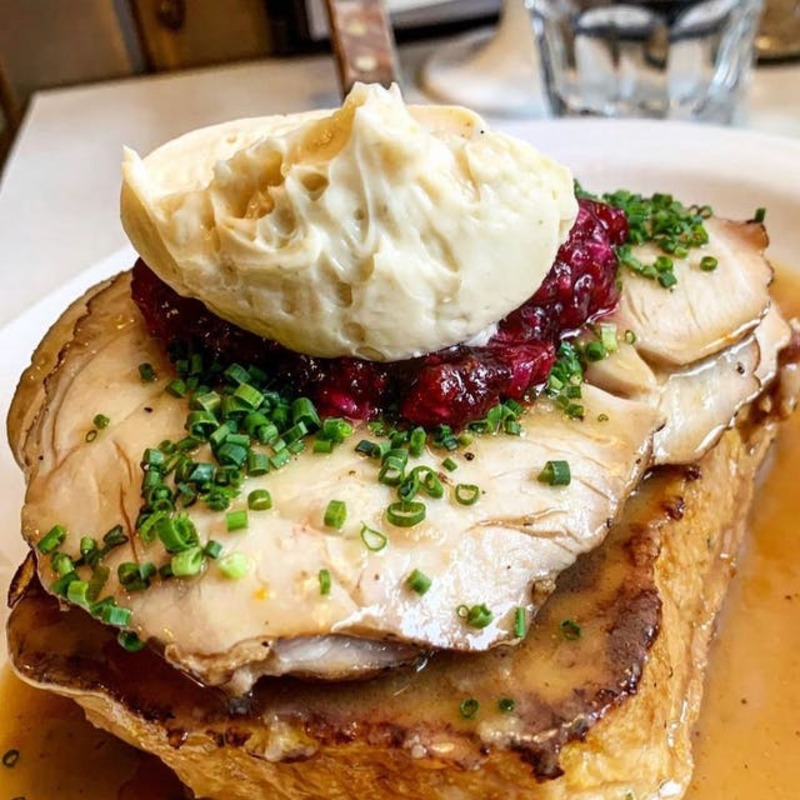 Hot Turkey Sandwich from White Lily Diner