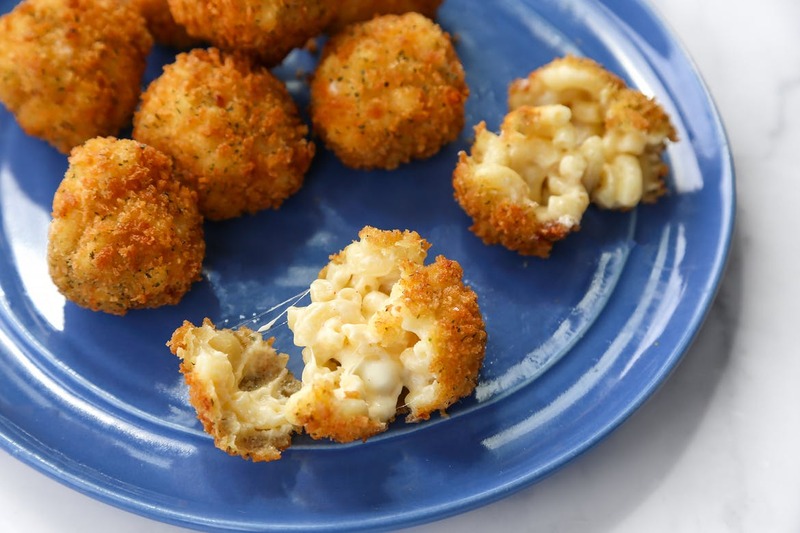 Deep-Fried Mac and Cheese Balls