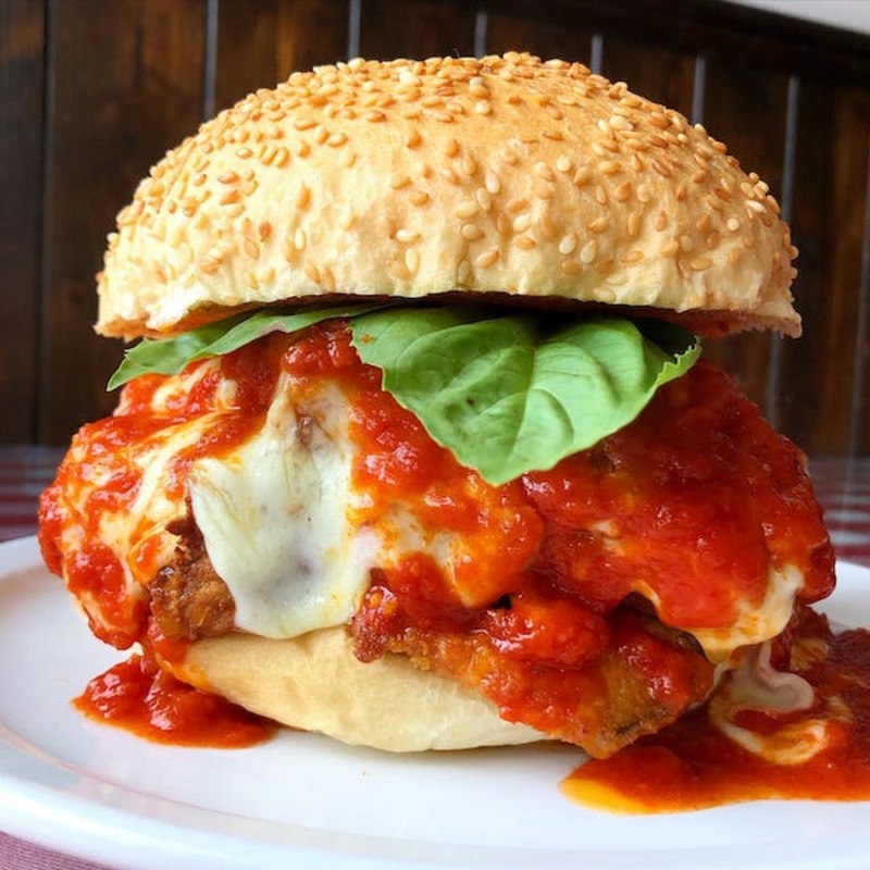 Veal Parm Sandwich from Sugo 