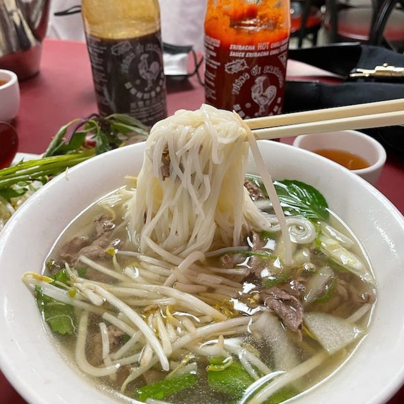 Rare Beef Pho from Pho Tien Thanh