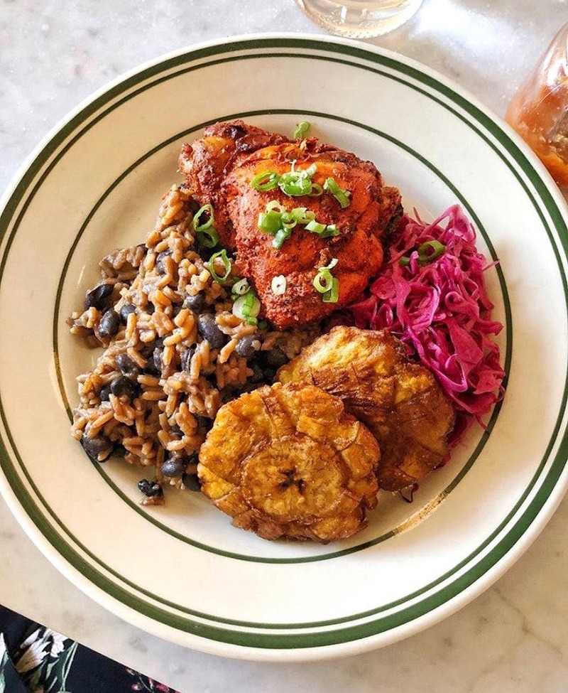 Achiote Roasted Chicken Plate
