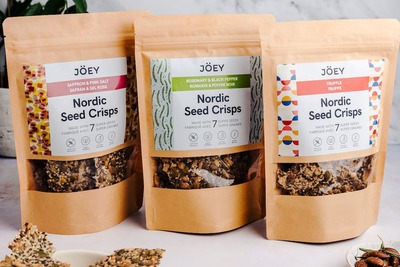 Jöey Nordic Seed Crisps are a local take on a Swedish staple