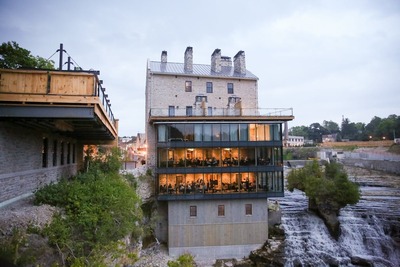 The Elora Mill Hotel & Spa proves that extravagance is just at home in charming towns as it is in urban settings