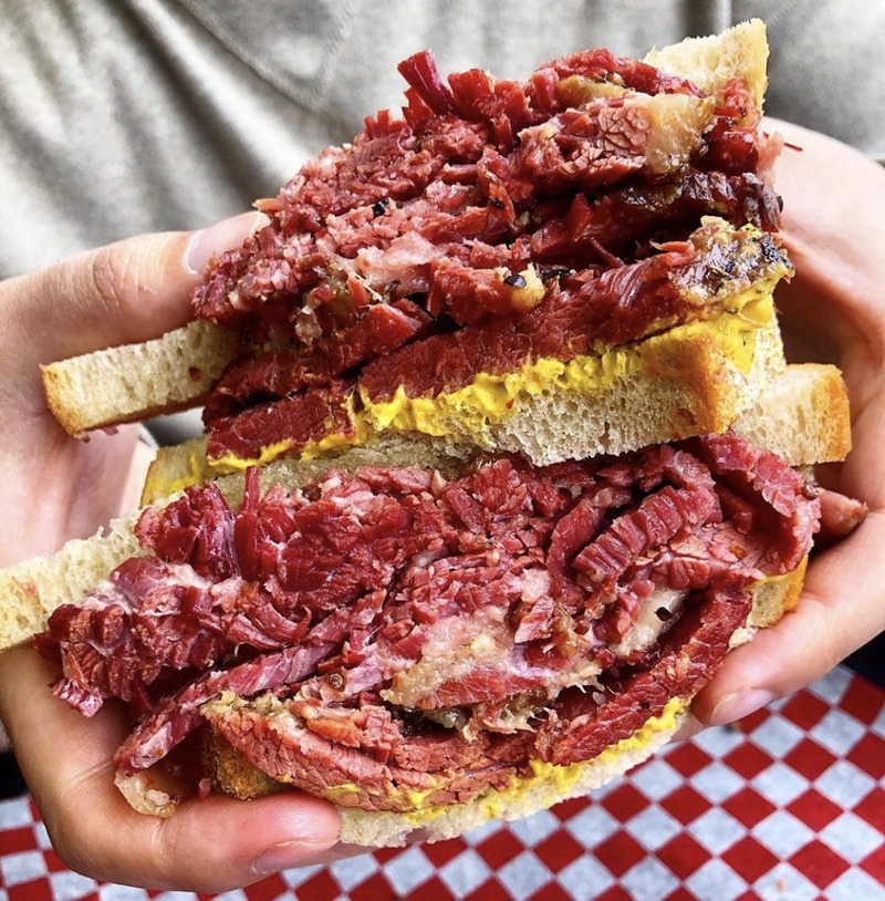 SumiLicious' Smoked Meat Sandwich