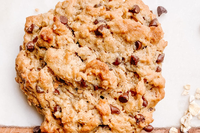 The Rolling Pin's Peanut Butter Chocolate Chip Oat Cookies