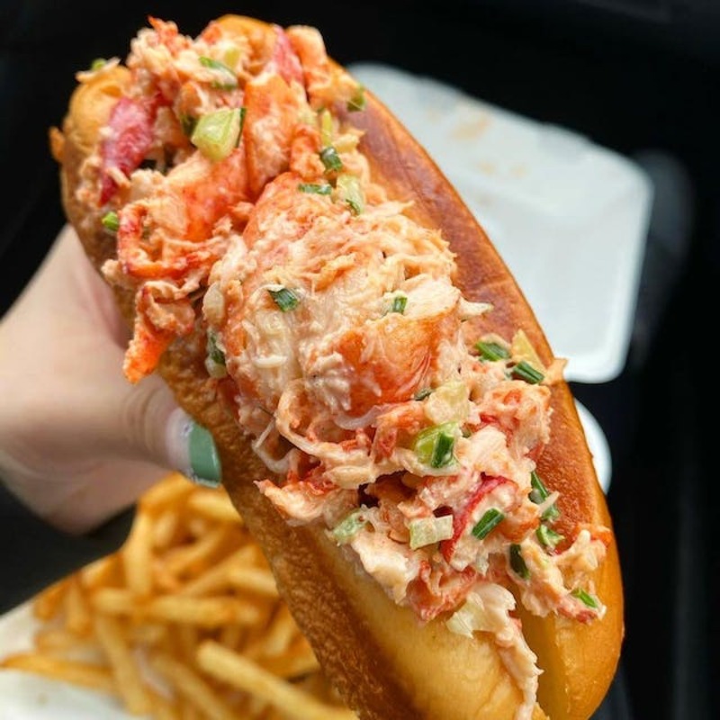 Lobster Roll from Buster's Sea Cove