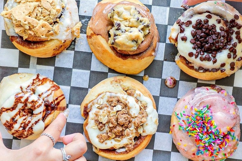 Cinnaholic has a new location in High Park and they're serving $1 buns on opening day