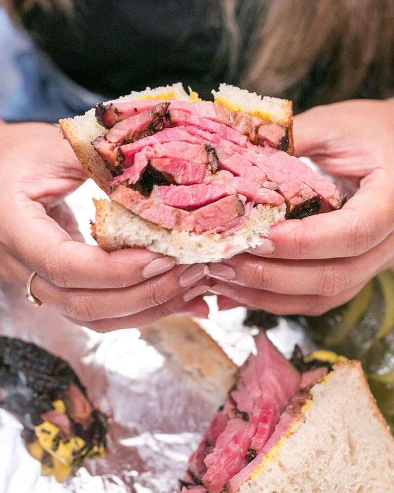 Fearless Meat's Montreal Smoked Meat Sandwich