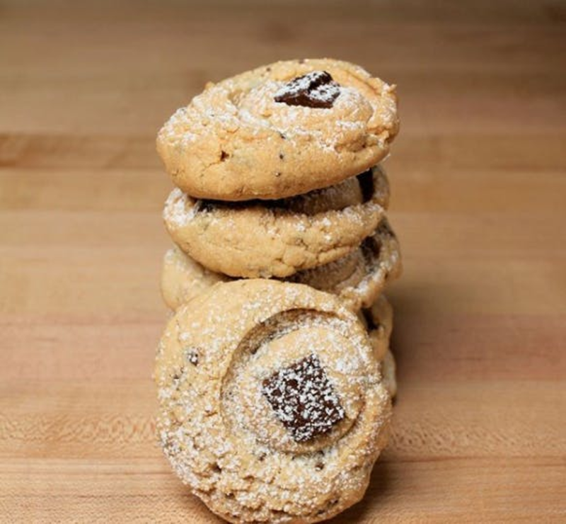 Shortbread Chocolate Chip Cookie