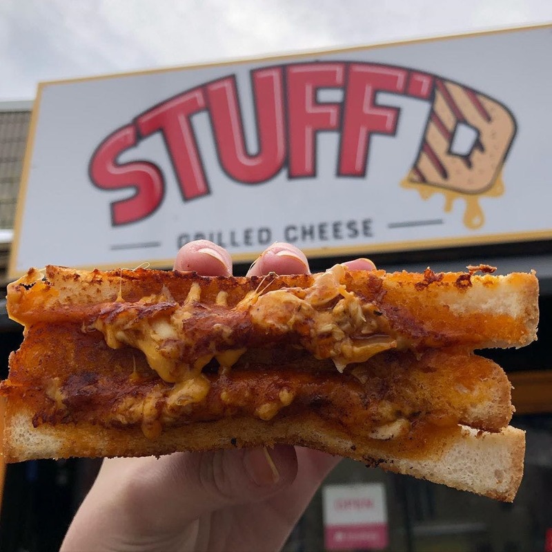 Stuff'D Grilled Cheese