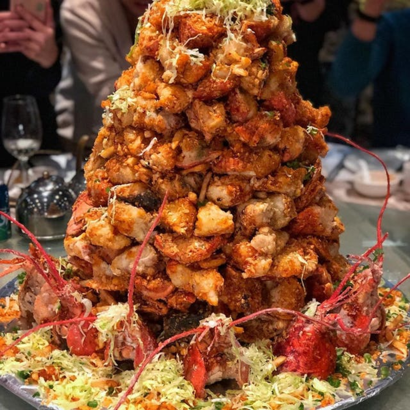 Lobster Tower from Fishman Lobster Clubhouse