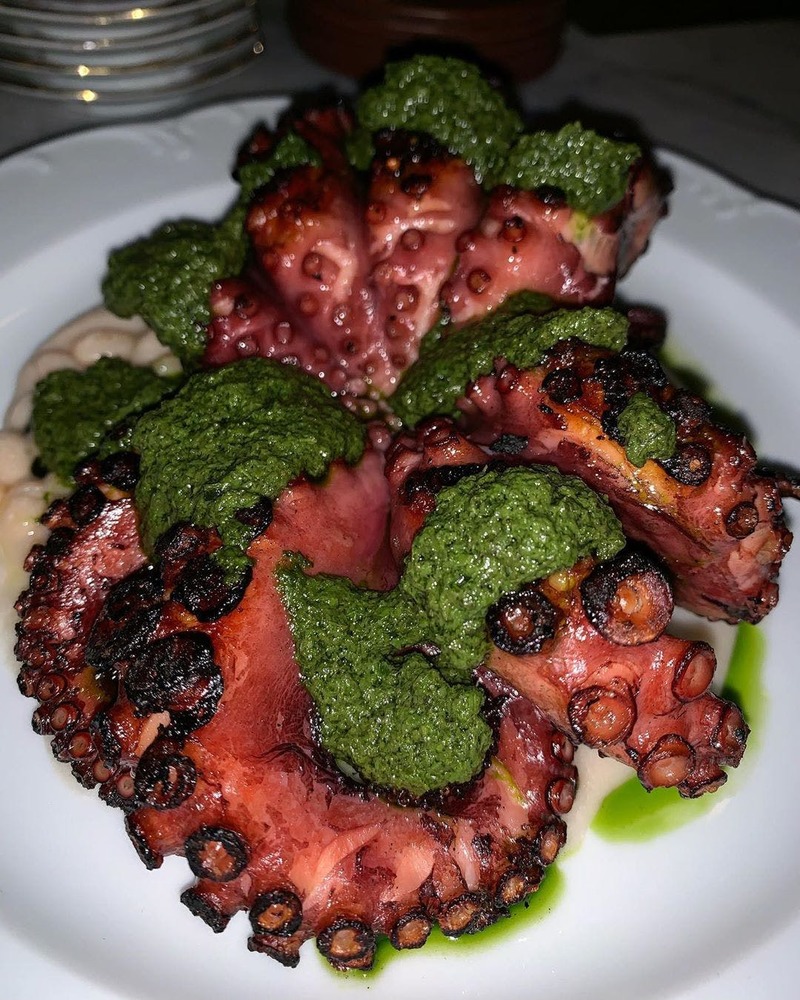 Giulietta's Grilled Octopus