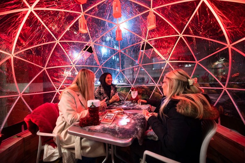 Selva launches outdoor heated dome dining for winter