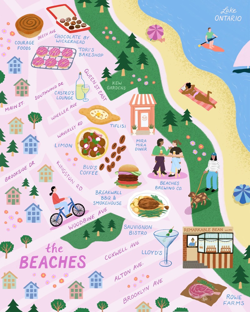 Where to eat, drink and shop in the Beaches