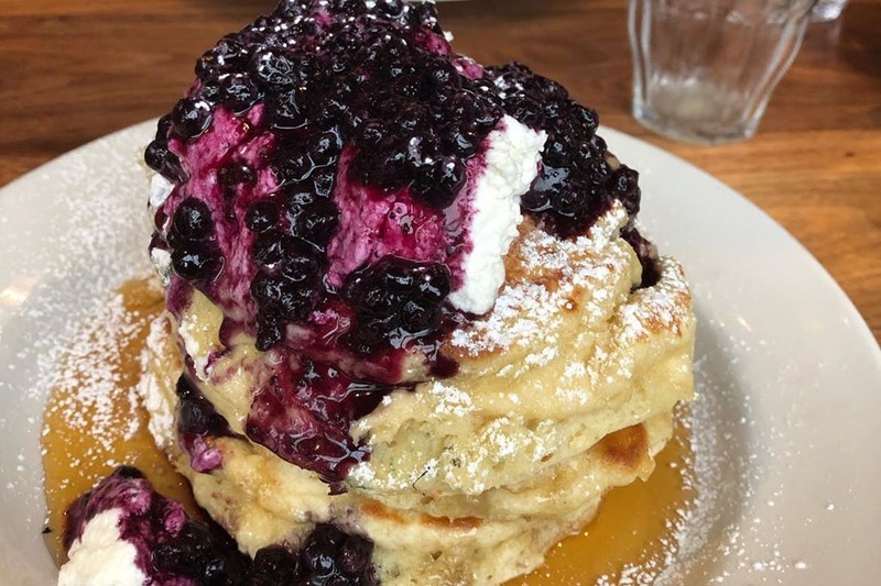 Mildred's Famous Blueberry Buttermilk Pancakes