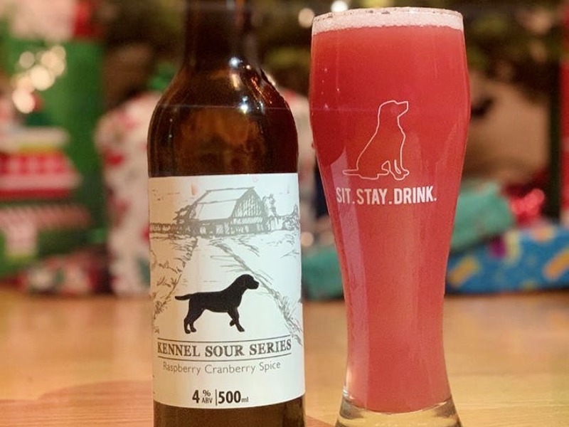 Spiced Raspberry Cranberry Kennel Sour