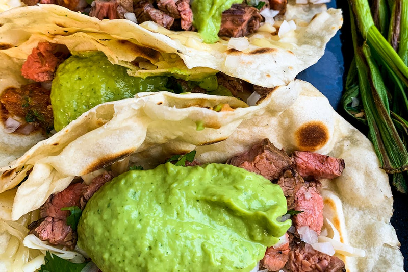 Sonoran-Style Carne Asada Tacos