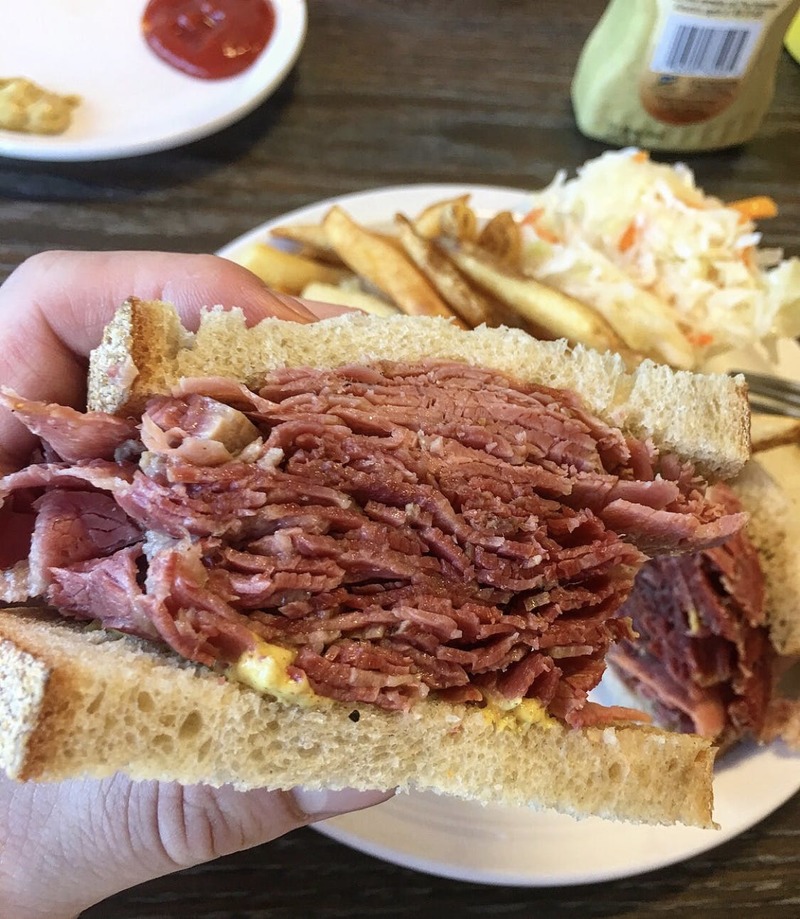 Pancer's Smoked Meat Sandwich