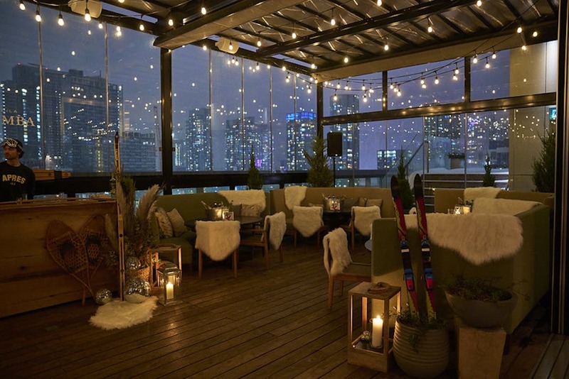 Celebrate après-ski in style this winter at this Toronto rooftop bar
