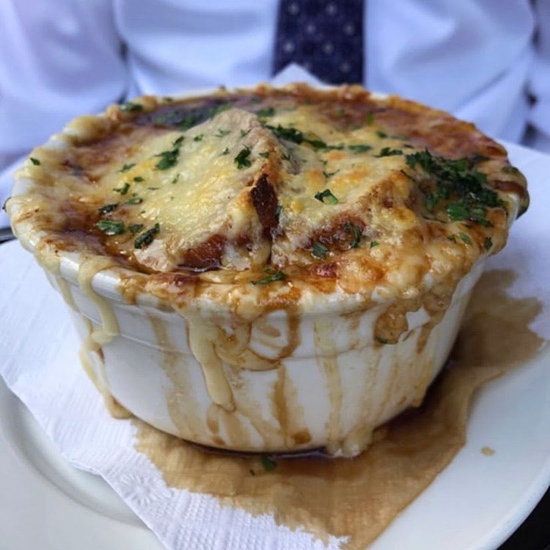 Le Select Bistro's French Onion Soup