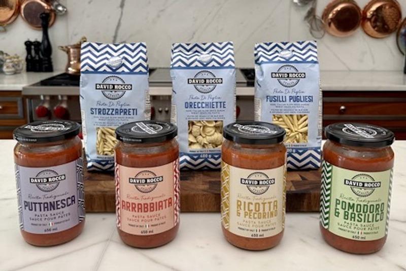 David Rocco pasta and sauces make any kitchen feel like a trattoria